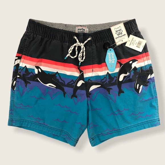 Party Pants L With Key Chain Ring 